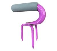 Strumento professionale da giardino portatile resistente alla ruggine denti triangolari modello migliorare il drenaggio per la salute delle radici delle piante Strumento ergonomico per giardinaggio