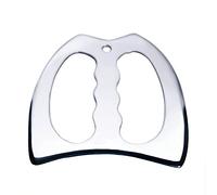 Strumento professionale for massaggi Gua Sha Strumenti for massaggi raschianti Gua Sha in acciaio inossidabile Strumenti Ottimo strumento di mobilizzazione dei tessuti molli 1 pezzo (Color : Style 1