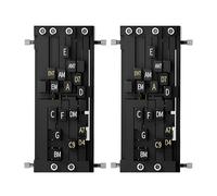 Strumento professionale per allenare accordi di chitarra e presser, che fornisce comfort e compatibilità in varie occasioni, strumento portatile per l'allenamento della chitarra