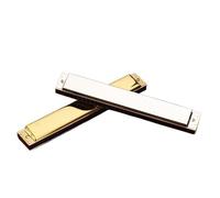 Strumento Professionale Per Armonica Polifonica Per Principianti A 28 Fori In Mi O In Altre Tonalità Armonica(28 F gold set)