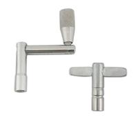 Strumento professionale per batteria a forma di T fissaggio sicuro presa stabilità per batteristi musicisti esibizioni teatrali prove morsetto per batteria in metallo leggero