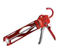Strumento professionale per calafataggio da 22,9 cm, dotato di meccanismo a 11 direzioni e funzione di taglio automatico per evitare traboccare mentre finiture pulite su vetro per finestre e