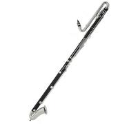Strumento professionale per clarinetto basso Mi basso a 17 tasti con corpo in bachelite nera e tasti placcati in argento Clarinetto Professionale