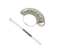 Strumento professionale per determinare la dimensione degli anelli di metallo per misurare accuratamente i gioielli garantendo una perfetta vestibilità in diversi ambienti