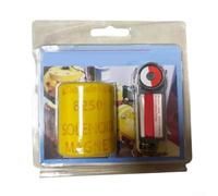 Strumento professionale per la diagnosi di problemi della pompa di circolazione e malfunzionamenti dell'elettrovalvola nei sistemi di riscaldamento (giallo)