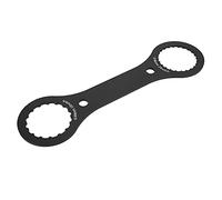 Strumento professionale per la rimozione dell'installazione del movimento centrale della bicicletta da 44 mm, 46 mm, 16 e 24 tacche, per staffa DUB e calotte dei cuscinetti (Nero)