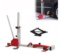Strumento professionale per la riparazione di ammaccature dell'auto, forza di trazione 600 kg, altezza regolabile 100-800 mm, ideale per ammaccature delle porte, passaruota e restauro della