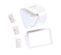 Strumento professionale per l'inserimento di orecchini in argilla con guida di posizionamento per la creazione di gioielli e gioielli