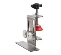 Strumento professionale per l'installazione di ante di armadietti con precisione millimetrica per un facile allineamento dei pannelli su armadi e mobili da cucina, con meccanismo di bloccaggio a un