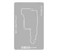 Strumento professionale per maglie in acciaio IPX17 Strato intermedio per reballing dello strato intermedio per dispositivi 17Air Strumento per dispositivi riparazione design resistente