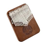 Strumento Professionale Per Principianti Kalimba Thumb Piano, Tutto In Legno Massello Di Noce Nera Kalimba Strumento Musicale (Color : 34 Key C)