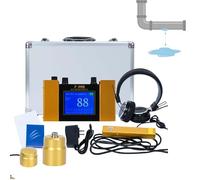 Strumento Professionale Per Rilevare Perdite Acqua, Sensore Geofonico Con Schermo LCD, Regolazione Frequenza, Auricolari, Per Tubazioni Interrate E Sistemi Idrici
