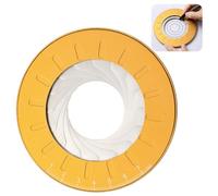 Strumento professionale per stencil circolari, modello circolare regolabile con telaio in alluminio e acciaio inossidabile per un disegno accurato