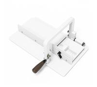 Strumento professionale per tagliare il sapone, spessore regolabile con scala di dimensioni, struttura interamente in metallo per sapone fatto a mano, formaggio, burro e candele fai da te