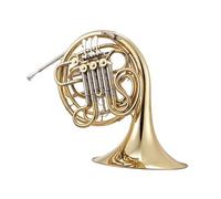 Strumento professionale per valigie professionale per adulti Bb F Melodie 4 tasti doppio corno francese dorato