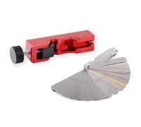Strumento professionale Spark Gap con spessimetro in acciaio a 32 lame per manutenzione e messa a punto delle prestazioni delle scintille da 10 12 14 16 mm