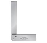 Strumento quadrato professionale in acciaio al carbonio tipo L con aggiornamenti di marcatura calibrati per ingegneria disegno e costruzione Piazza professionale per la lavorazione dei metalli