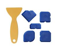 Strumento raschietto per vernici, spatola per colla, raschietto multifunzionale, strumento per seam scraper, spatola multiuso per lavori di costruzione, graffi di colla, rimozione del colore, angoli