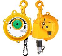 Strumento retrattile di grado industriale del bilanciatore della molla, ritrattore di tensione d'attaccatura autobloccante per l'ingegneria e la fabbrica, capacità 1-9kg
