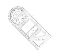 Strumento righello da disegno, righello di misurazione multiangolo,Modello geometrico multifunzionale per disegnare - Misurazione dei righelli per gli studenti progettisti
