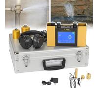 Strumento Rilevazione Perdite Sotterranee Kit Geofonico A Ultrasuoni Per Perdite D’Acqua, Rilevatore Per Piscine E Tubazioni Interrate, 4 Frequenze, Per Uso Domestico/Esterno