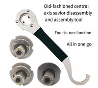 Strumento rimozione anello blocco bicicletta per uso asse e staffa inferiore vin