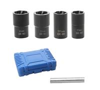 Strumento Rimozione Del Bullone Pratico 17 22 Mm Spirals Scanalati Per Dado Testardo Include Punzoni Drift Biella Pratica Set Prese Rimozione Del Dado Camion