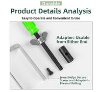 Strumento rimozione fermo piastra blocco volante per piantone sterzo auto