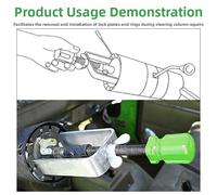Strumento rimozione piastra blocco volante auto resistente con adattatore doppia