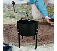 Strumento rotante per setacciare il terreno, setaccio per compost, rete per