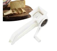 Strumento rotativo per grattugia per formaggio: grattugia a mano in acciaio inossidabile, dispositivo a griglia impugnatura ergonomica | Preparazione rapida degli alimenti utensili da cucina, riprendi