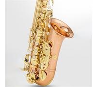 Strumento Sassofono Chiavi In rame Fosforoso Oro Sassofono Contralto Mi Bemolle Con Doppio Rinforzo Di Grande Diametro