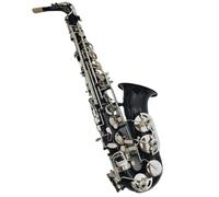 Strumento Sassofono Professionale SUZUKI Sassofono Contralto Ottone Mib Tune Strumenti Musicali Sassofono Placcato Nichel Nero Con Custodia