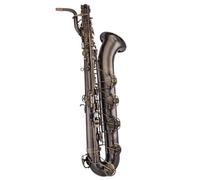 Strumento Sassofono Sassofono Baritono Mi Bemolle Arrival Brass Sax Placcato In Nichel Nero Strumenti Musicali Con Custodia(B)