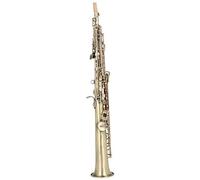 Strumento Sassofono Sassofono Contralto Sib Diritto Ottone Placcato Argento Si Bemolle Sax Strumento A Fiato Con Custodia Ance Guanti Accessori(B)