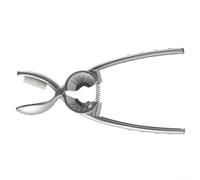 Strumento schiaccianoci 2 in 1, design leggero ed ergonomico per una comoda manipolazione di tutti i tipi di noci (argento)