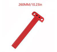 Strumento Scriba con Righello Tipo T Scala Trasparente in Lega di Alluminio Fort