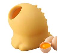 Strumento separatore per albume d', separatore di tuorlo d' Bianco, separatore di tuorlo d', Strumento da Cucina in Silicone, Divisore per tuorlo di Rilascio Rondine, Filtro per albume