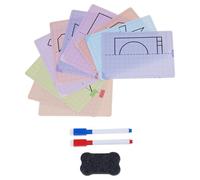 Strumento Simmetrico Apprendimento Precoce Con Modelli Ridotti Riutilizzabili Per Bambini Per Bambini Set Giocattoli Educativi Strumento Simmetria Educativa