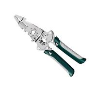 Strumento spelafili pieghevole multifunzione professionale con manico ergonomico in metallo per elettricisti progetti crimpatura strumento