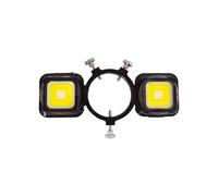 Strumento Spray Leggero per Vernice, Strumento Spray, Batteria al Litio Ricaricabile Tramite USB, Doppia Lampadina, Torcia Elettrica