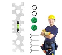 Strumento Svitafrangigetto,per Rubinetti in Acciaio Inossidabile - Strumento per Installazione, Rimozione e Livellamento Aeratori per Cucina, Bagno, Giardino e Autoveicoli