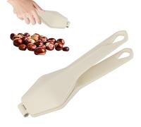 Strumento Tagliacastagne per Castagne, Gusciatore e Taglierino Ergonomico con Meccanismo a Scatto Rapido, Clip Multifunzionale Portatile per Castagne, Per Uso in Casa e Cucina per Cottura di Noci Peca