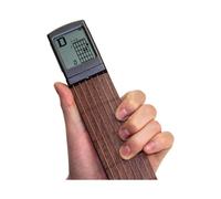 Strumento Tascabile per Esercitarsi con Gli Accordi per Chitarra, Manico Portatile per Chitarra per Principianti con Schermo Grafico Degli Accordi