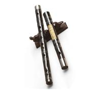 Strumento tradizionale cinese tradizionale per flauto di bambù nero a 6 fori con una qualità del suono perfetta Prestazioni Professionali Flauto Di Bambù (Color : F)