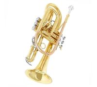 Strumento Tromba Mellofono Da Marcia Cornetta BB Key 3 Toni Tascabile Mini Tromba Strumento Musicale Professionale Per Principianti