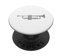 Strumento Tromba Musica Jazz PopSockets PopGrip Adesivo