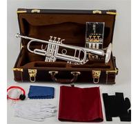 Strumento Tromba Professionale Anniversario Tromba D'argento Pipa B Strumento Piatto Strudent In Ottone