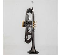 Strumento Tromba Professionale Strumenti Musicali Professionali Con Chiave In Oro Nichel Nero Tromba Piccola In Sib Con Custodia