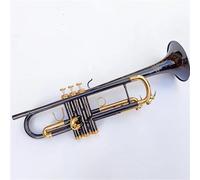 Strumento Tromba Professionale Tromba BB Professionale Processo In Oro Nichel Nero Bb Trumpete Strumenti Musicali Popolari
